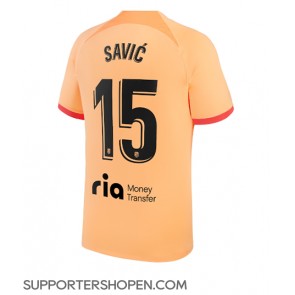 Atletico Madrid Stefan Savic #15 Tredje Matchtröja 2022-23 Kortärmad